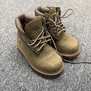 Timberland Baby Boys Gray Boots Size 6